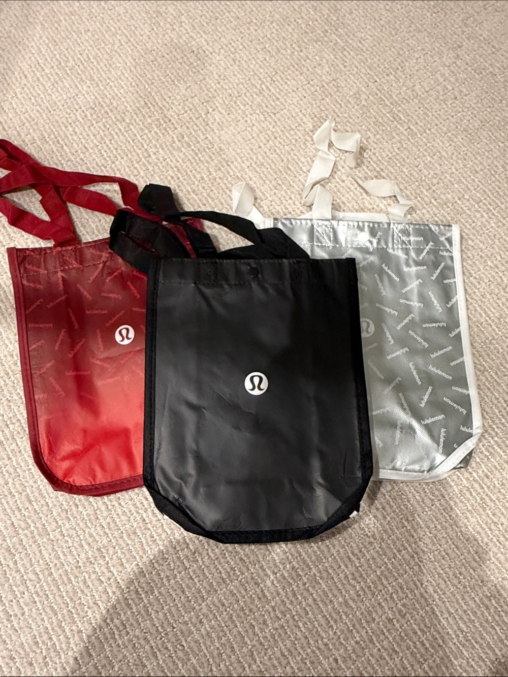Lululemon Reusable Bags - Set of 3